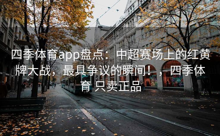 四季体育app盘点：中超赛场上的红黄牌大战，最具争议的瞬间！，四季体育 只卖正品